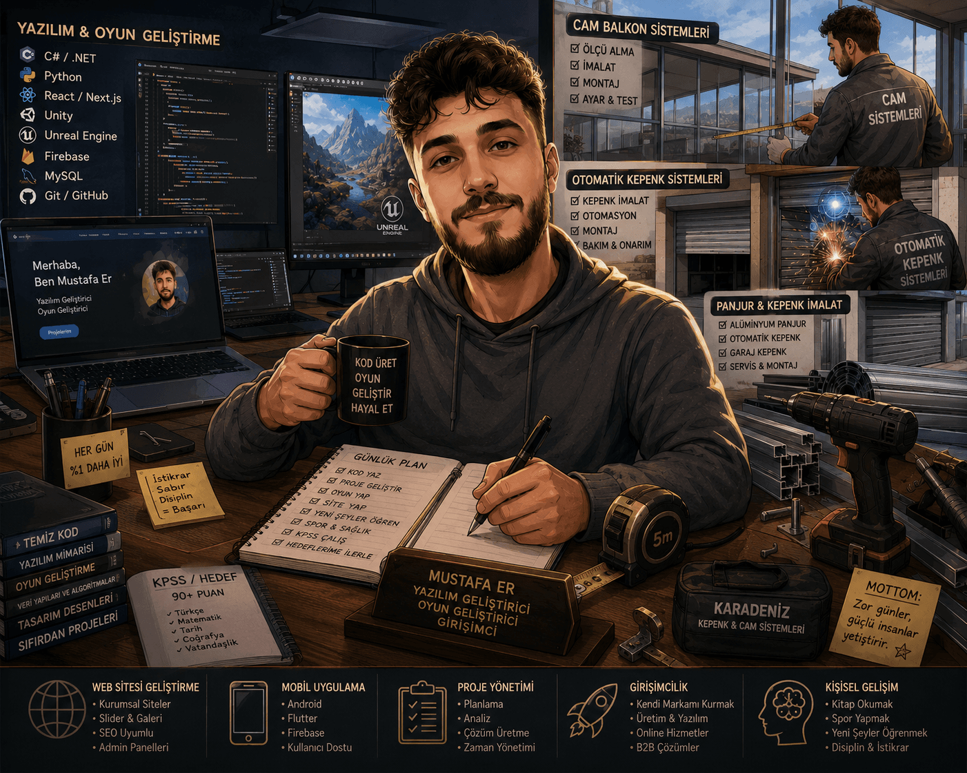 BERKAY BEY İÇİN WEB SİTESİ HİZMETİ